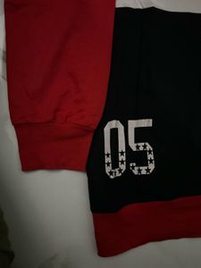 Trendy Sweat Shirt With Strechable