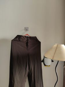 Striped Brown Trousers