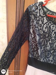 Black And Peach Tunic