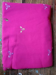 Embroidered Saree