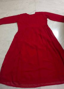 Red Sequence Kurti