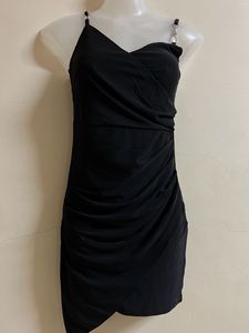 Black Designer Party Wear One Piece🖤