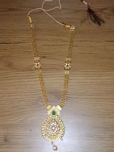 Necklaces Gold Covering With Earings