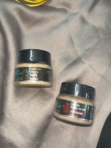 Body Scrub And Moisturiser Mini Packings