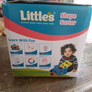 Brand New Littles Shape Sorter Cube Toy For Kids