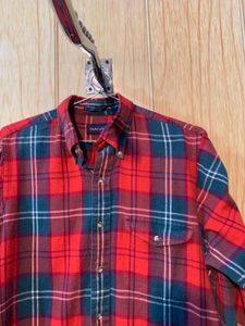GANT Flannel Shirt - Red Plaid