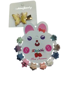 Butterfly & Star Hair Clip Set
