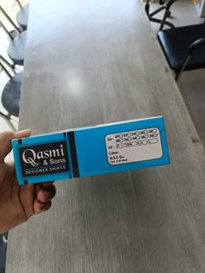 Qasmi &amp; Sons Light Blue Dress Shirt