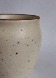 Cream Ceramic Handmade Kulhad Cup For Chai Etc