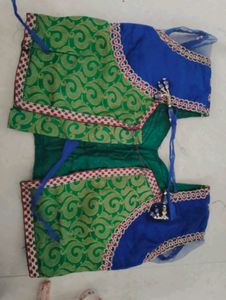 Green Chaniya Choli