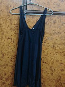 Elegant Black Slip Dress