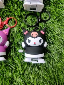 kuromi movable keychain, Sanrio