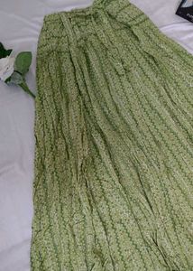 Ethnic Bandana Print Skirt