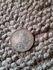 2 Rupees Coin Very Rare