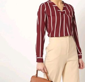 Formal Maroon Top