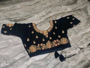 Bloosume  Blue 💙 Embroidered Lehenga Chunni♥️🌹