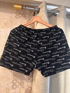 Champion Print Shorts, Waist- 30