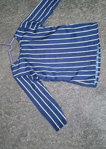 Striped Long Sleeve Top