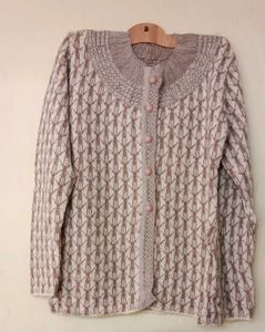 Patterned Long Sleeve Sweater