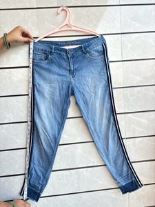 Striped Jeans
