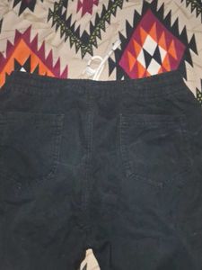 Zudio Comfy Black Cargo Pants