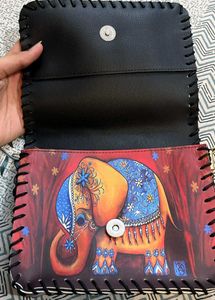 Elephant Art Clutch