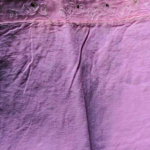 🛍️ Lavender Embellished Saree ⭐⭐⭐⭐⭐