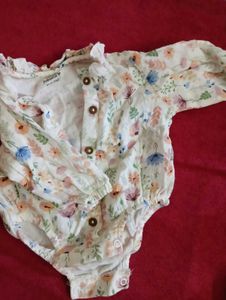 Floral Baby Bodysuit
