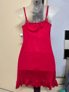 Pintrest Pink Padded Lace Nightslip