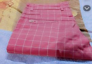 Pink Plaid Pants