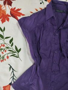 Kiabi Woman Purple Shirt - Size 38