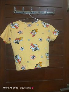 Mickey Mouse Crop Top