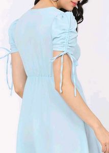 Chic Light Blue Dress