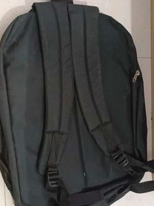 Apple Logo Black Backpack