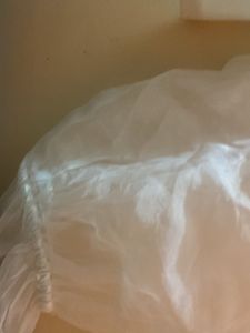 Crop Top White Color Xxl Size