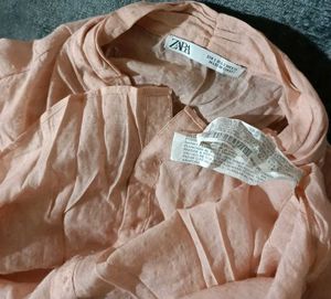 Zara Tie-Neck Blouse