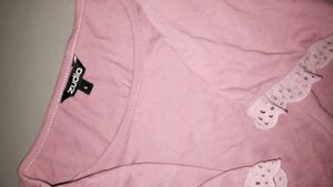 Cute Pink And Green Top