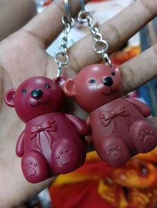 Teddy Bear Keychains Lipsticks