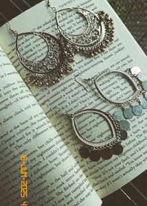 combo of 2, flash sale, silver trendy Earings