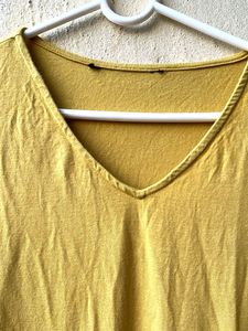 Brand New 😍Yellow V-Neck Top