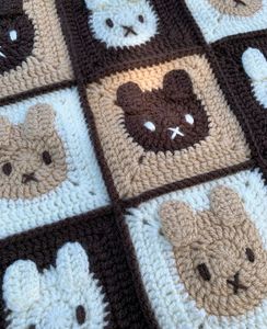Crochet Multi Colours Of Miffy Tote Bag