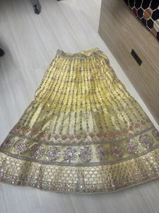 Wedding/Haldi Lehenga(Size M) Never Used