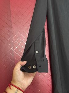 For Xl Size Black Shirtstyle Dress