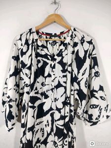 Gia Curves White Printed Dress (Women)