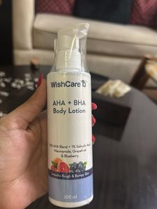 WishCare AHA+BHA Body Lotion