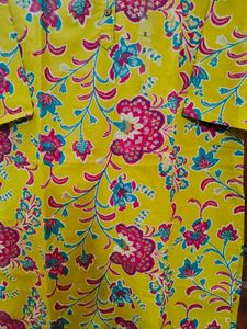 Melange By Lifestyle Floral Straight Kurta Wit Tag
