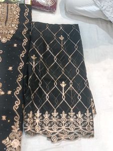 Elegant Embroidered dress material