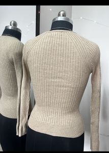 Mango Ribbed Top