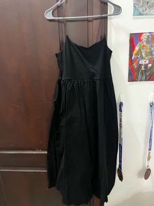 Black Spaghetti Strap Dress