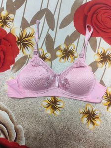 Bra Gathered Lace Jacquard Br